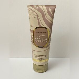 Bath & Body Works Cozy Vanilla Bourbon Body Cream, New